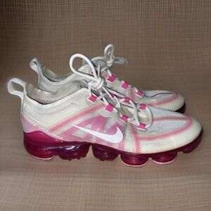 Nike Air Vapor Max Pink Rise Running Shoes Sneakers 2019 Size 7.5
